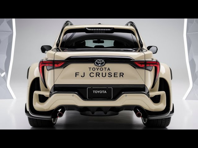 2025 Toyota FJ Cruiser Pickup: The Return of a Legend with a Bold New Twist!