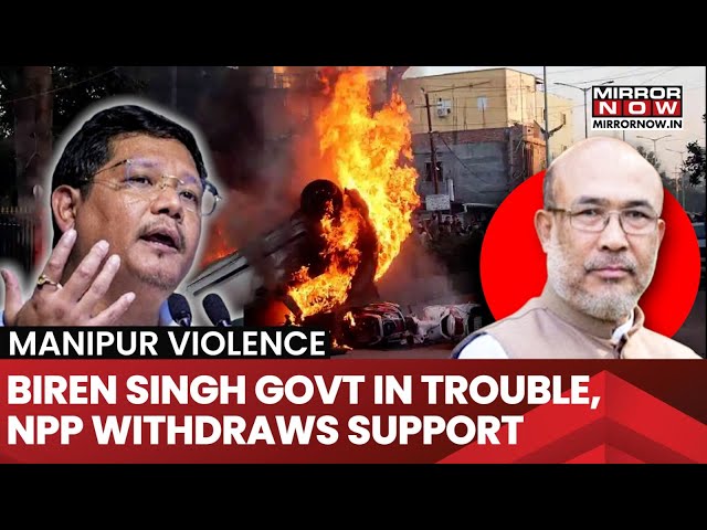 Manipur Violence: NPP Withdraws Support From BJP-led Manipur Govt; Congress MLAs Offer To Resign