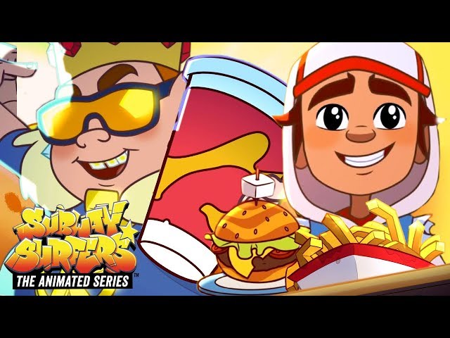 Subway Surfers The Animated Series | Best Moments | Food Glorious Food!