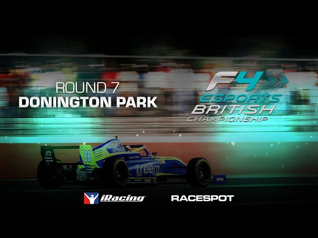 British F4 Esports Championship | Round 7 at Donington Park