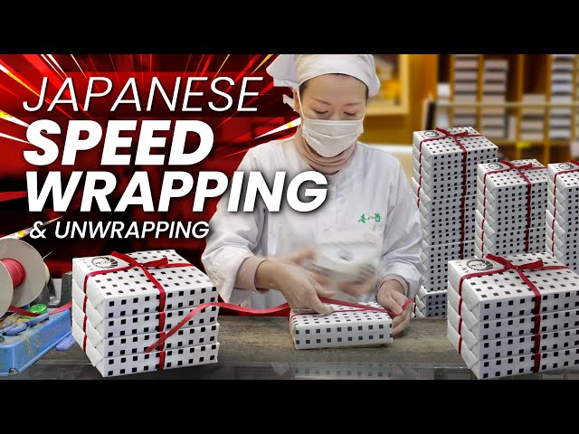 Japanese SPEED WRAPPING Gift Experience ★ ONLY in JAPAN