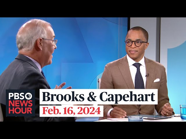 Brooks and Capehart on death of Putin critic Navalny and Trump’s latest legal blow