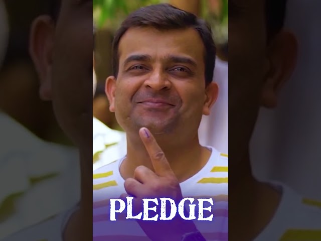 Voter’s Pledge ✨