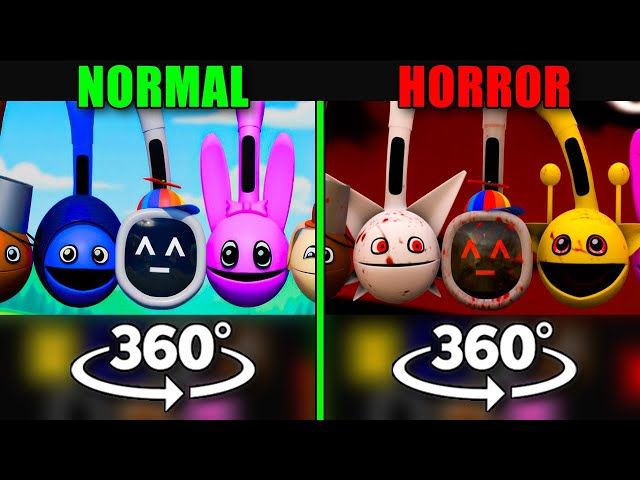 Sprunki Incredibox - BUT Otamatone Normal vs Horror Version | 360° VR