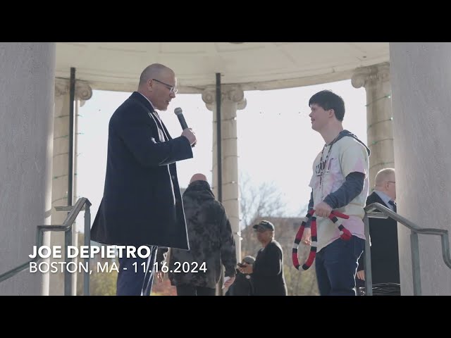 The Men's March Boston 2024 | Joe DePietro Rally Speech