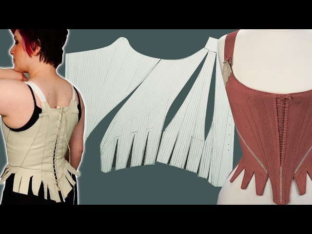 Making 18th century Stays for the Ideal Body Shape : Historical Undergarments