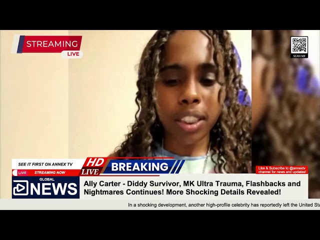 Breaking: Ally Carter – Diddy Survivor Opens Up About MK Ultra Trauma, Flashbacks, and Nightmares!