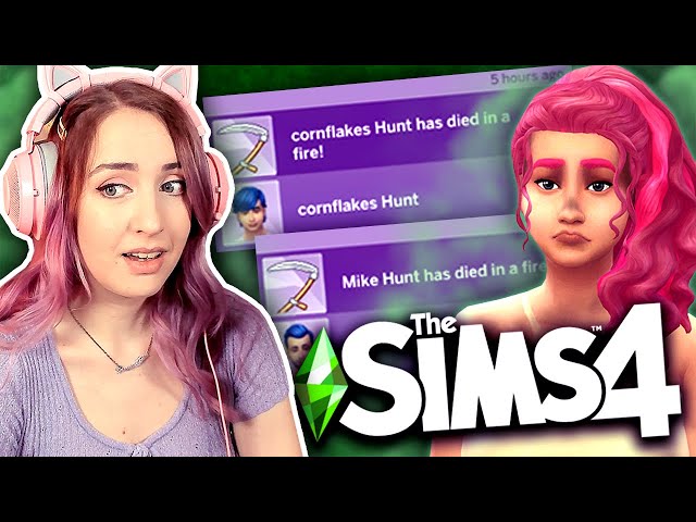 I tried to play The Sims 4 on expert mode....hen.