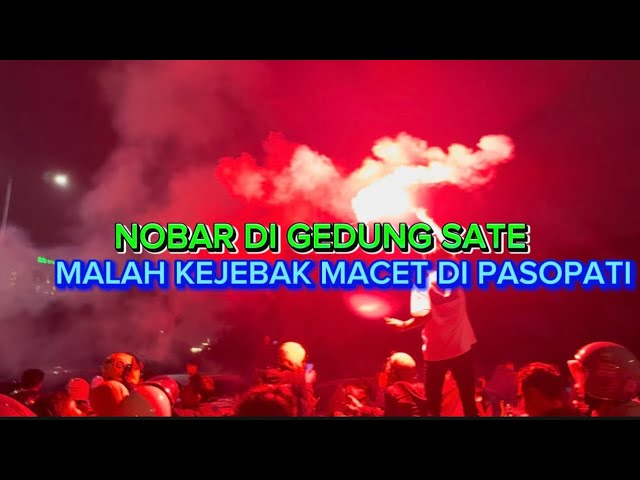 MAU NOBAR KE GEDUNG SATE, EH MALAH KEJEBAK MACET DI PASOPATI