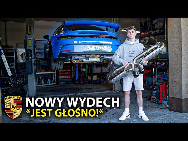 Straight piped PORSCHE 911 992 GT3!