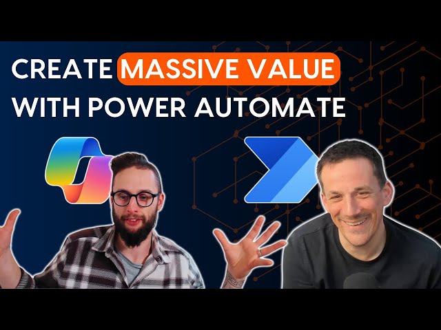 Power Automate: Turn Manual to Magnificent and Create Massive Value - Damien Bird | Ep.072