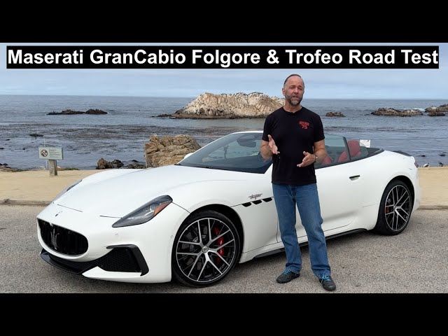 2024 Maserati GranCabrio Road Test