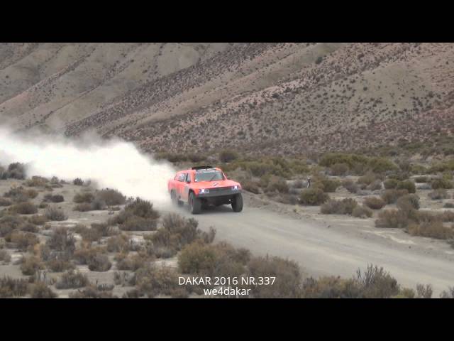 DAKAR 2016 NR.337 TEAM SPEED ENERGY Sheldon Creed an Jonah Street