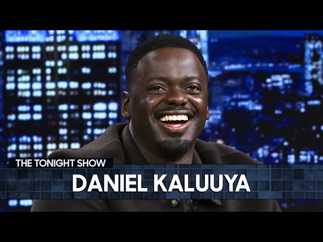 Daniel Kaluuya Falls Asleep on The Tonight Show | The Tonight Show Starring Jimmy Fallon