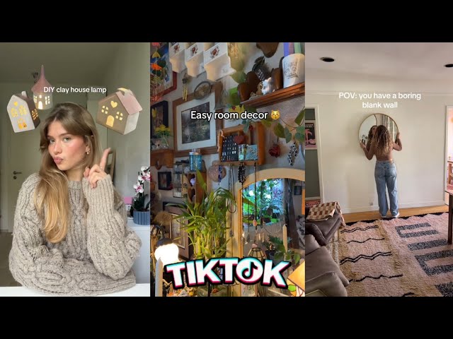 Aesthetic DIY room decor ideas Tiktok compilation ✨