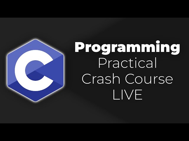 C programming language live practical crash course for beginners 3