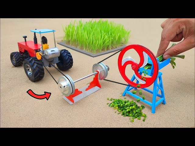 Diy diorama tractor making mini motor water pump science project @drcreatorsnp