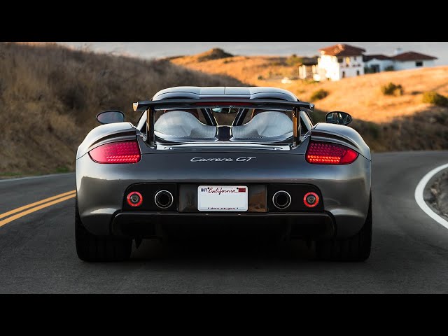 Driving A Porsche Carrera GT - Just The Exhaust Sound