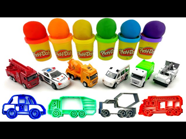 Create and  Learn  Vehicles from Playdoh | Best Preschool Toddler Fun Toy Learning Activity Video