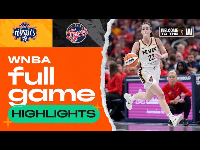 Washington Mystics vs. Indiana Fever | FULL GAME HIGHLIGHTS | June 19, 2024