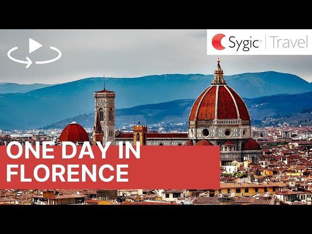 One day in Florence (Trailer): 360° Virtual Tour with Voice Over