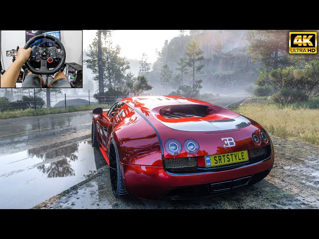 1470HP Bugatti Veyron | Forza Horizon 5 | Logitech g29 gameplay