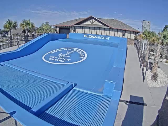 NMB RV Resort and Drydock FlowRider Live Stream