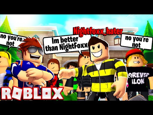 PRETENDING TO BE MY BIGGEST HATER! -- ROBLOX Flee The Facility