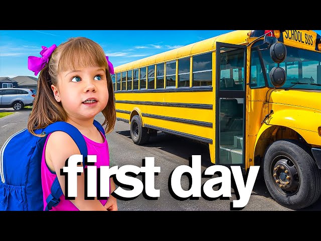 Our Daughter's First Day Of School *emotional*