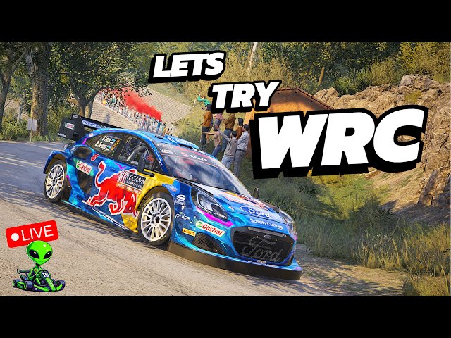 👽LIVE | WRC | Time for something different 😲