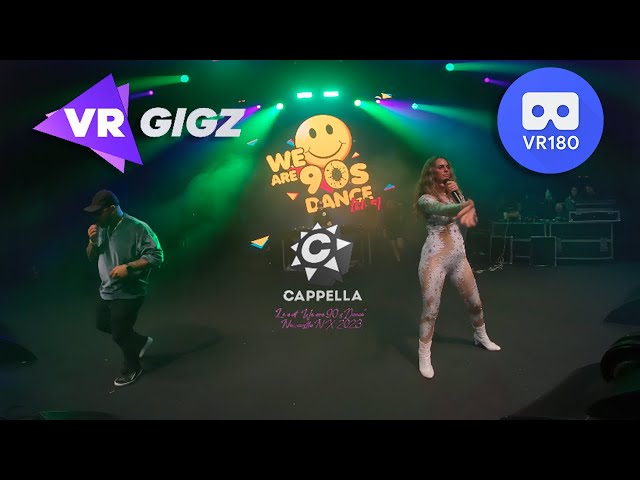 CAPPELLA "MOVE ON BABY" LIVE NEWCASTLE NX 2023 3D VR180