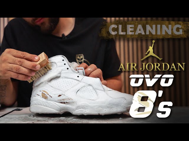 How To Clean Shoes - Air Jordan OVO 8