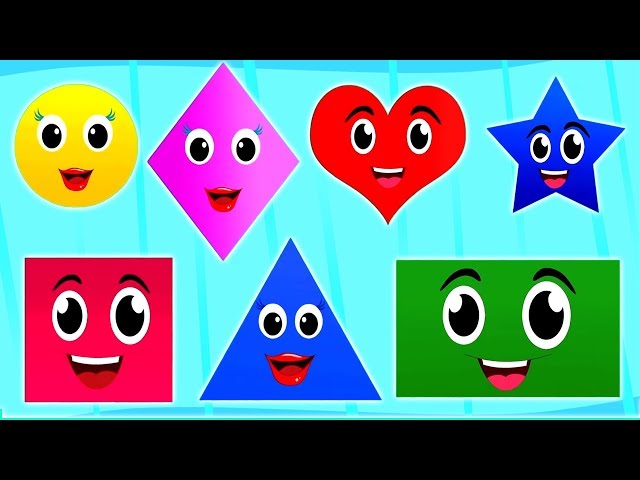 Shapes Song | Kids Learning Video | Baby Rhymes & Songs for Children