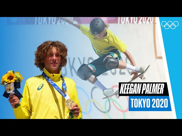 🛹Keegan Palmer at Tokyo 2020🇯🇵🏅I Athletes Highlights