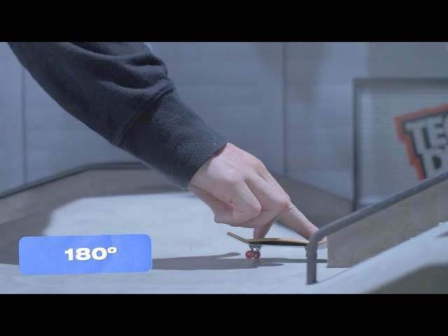 How To 180 on a Fingerboard