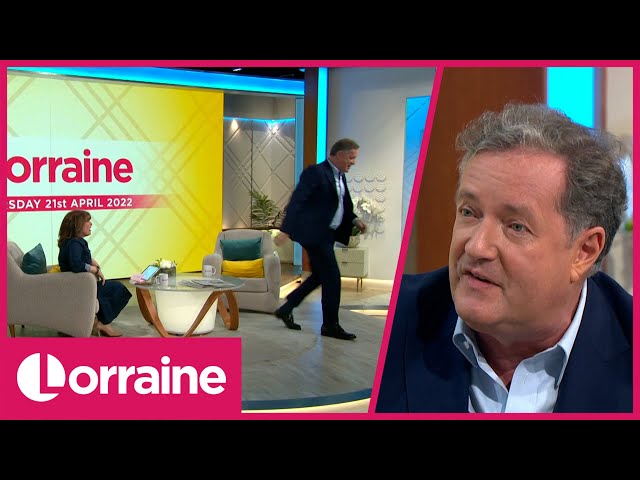 Piers Morgan 'Storms off' After Heated Interview With Lorraine | LK