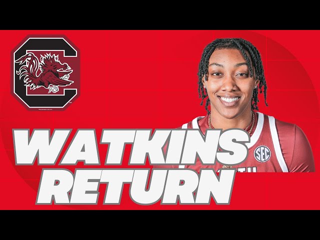 South Carolina Gamecocks Watkins Return!