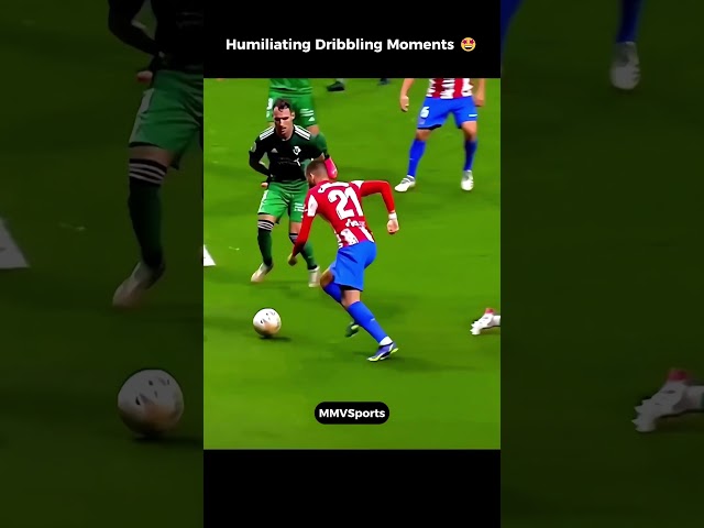 Humiliating Dribbling Moments 🤩 #viral #shorts #football #footballshorts #fyp