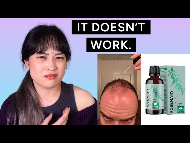 Rosemary oil for hair loss? How to spot bad science