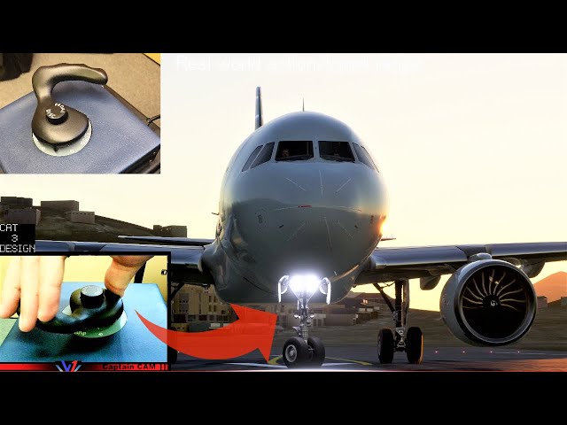 The Most REALISTIC Airbus Tiller | Taxi like a REAL pilot | Plug and Play USB | Real Airbus Captain