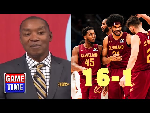 NBA Gametime | "Cavaliers are a legit contender in league" - Isiah Thomas breaks Cavs 16-1 record