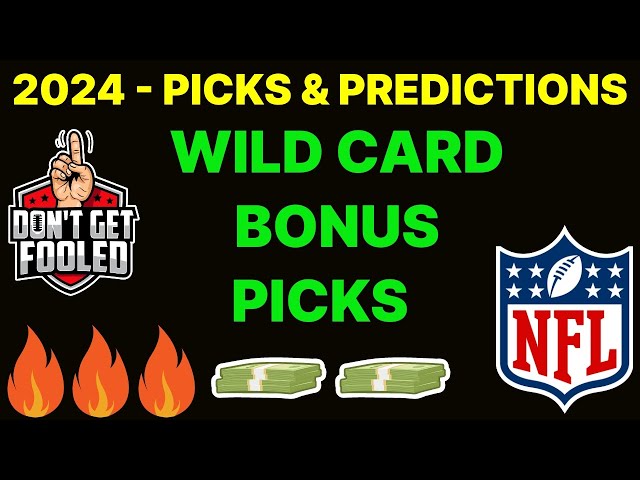 NFL Best Bets l WILD CARD Round BONUS Picks & Predictions l Expert Betting Picks Handicapper 1/13/23