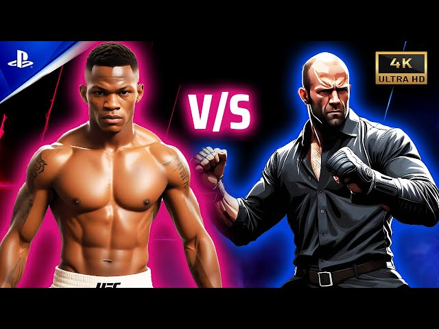 Israel Adesanya Takes On Jason Statham In EPIC UFC 5 Showdown!