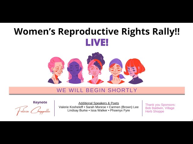 WOMEN'S REPRODUCTIVE RIGHTS RALLY!!