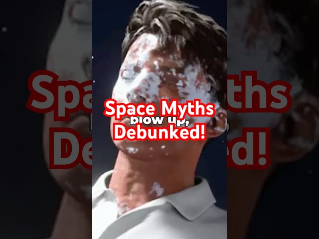 Space Myths Debunked in 59 Seconds! 🚀  #space #myths