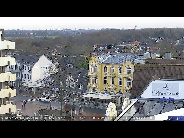 🔴 Cuxhaven WetterCam Kamp Hotels Cuxhaven-Duhnen