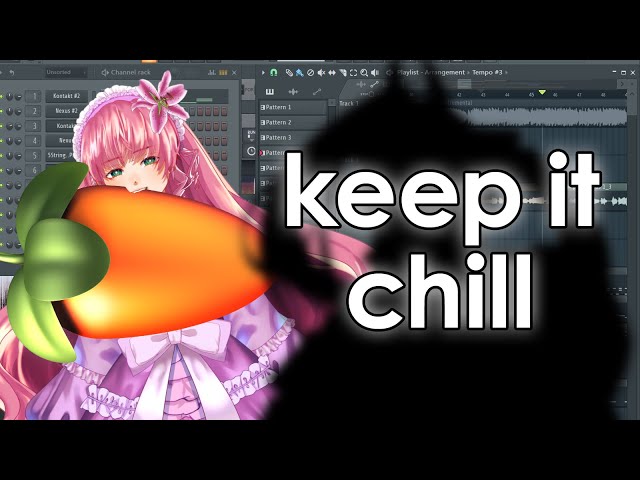 【FL Studio/DTM】 Chillhop BGM for a VTuber from a fan! 【VTuber】