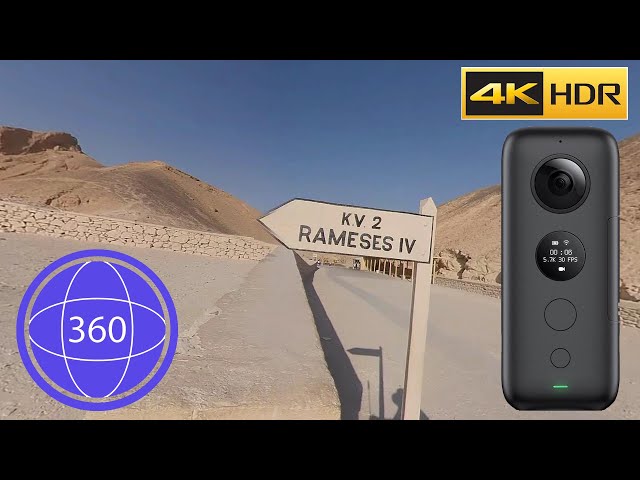 Ägypten Tal der Könige 360Grad Video ( Cam: insta360 one x )