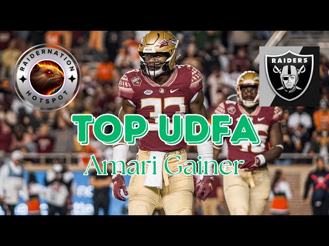 RaiderNation Hotspot | Amari Gainer: Raiders' Explosive Potential UDFA