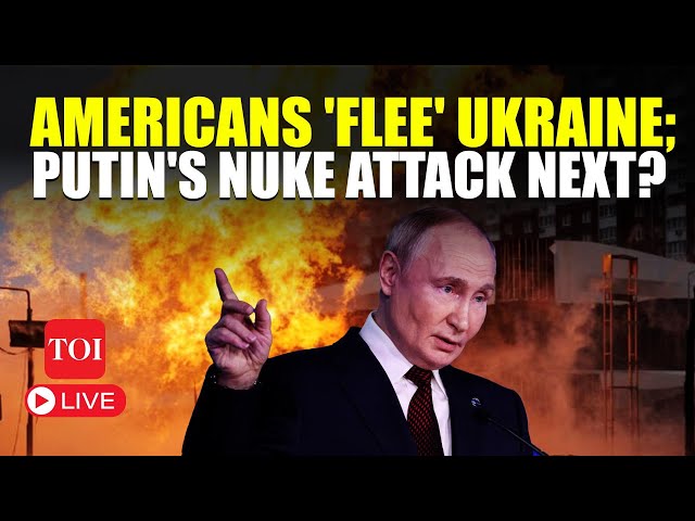 LIVE | Putin To Drop Nukes On Kyiv Now? U.S. Diplomats 'Flee' Ukraine Embassy | Watch